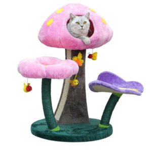 Catry Wonderland Mushroom Cute Cat Perch Bed
