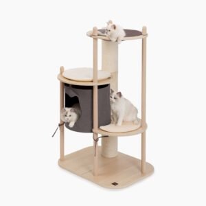 Medium Treehouse Cat Tower – Multi-Level Activity Center