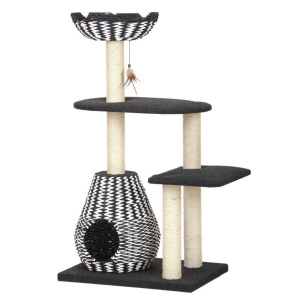 Natural, Sustainable Handwoven Cat Tree