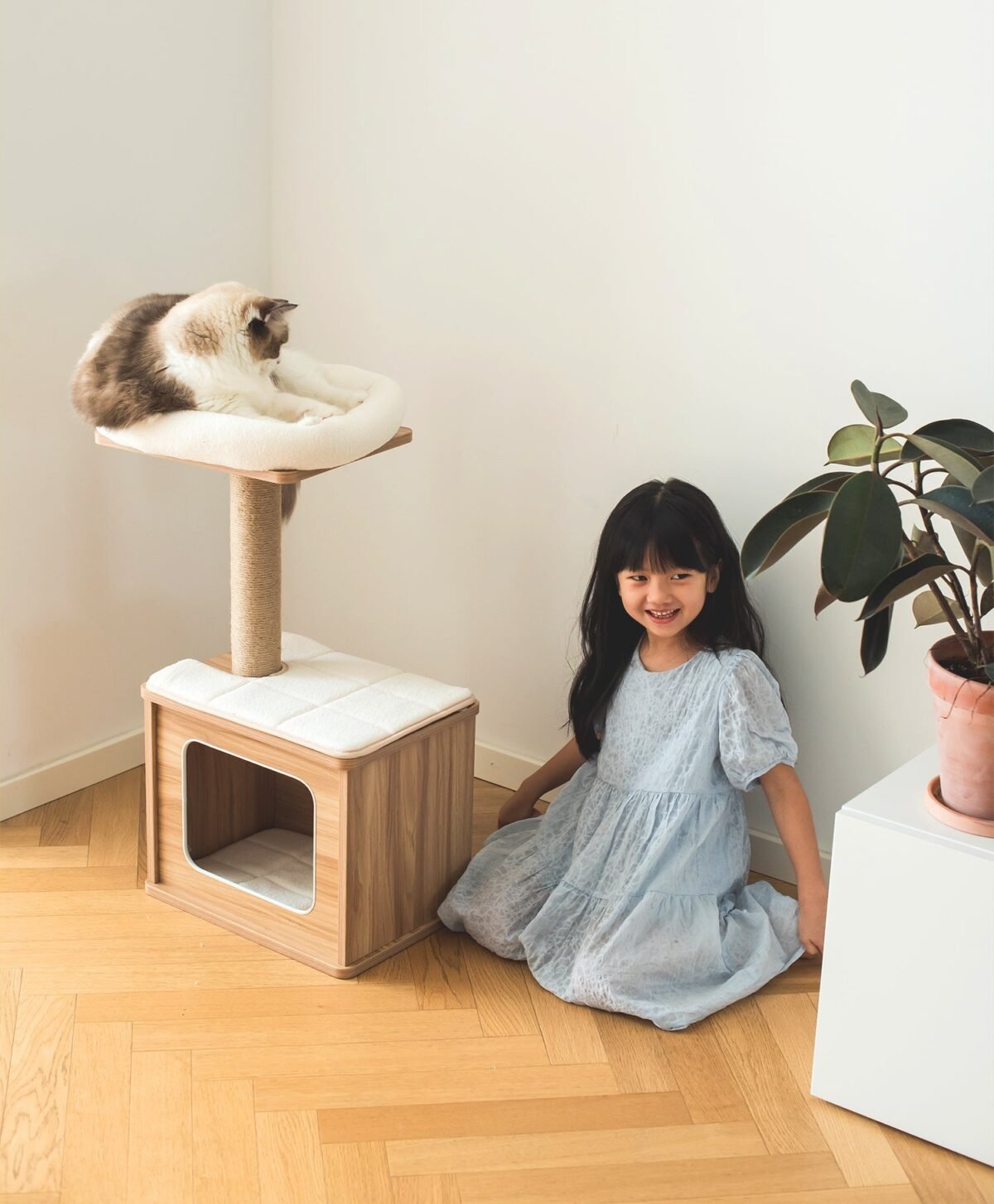 Cedar Cat Tree Condo - Image 2