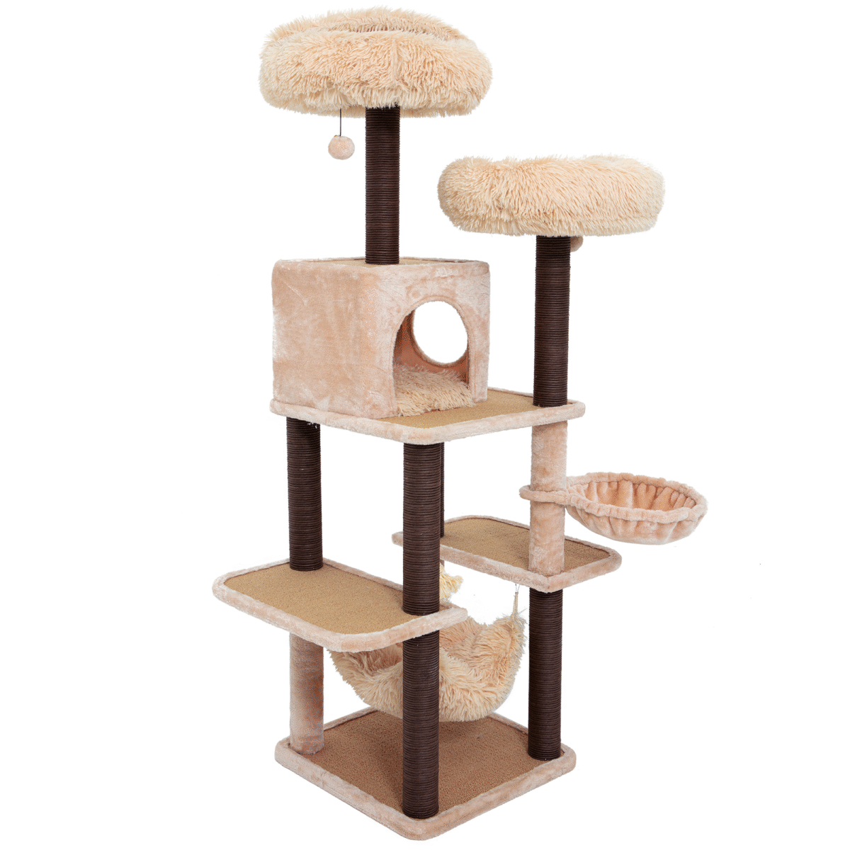 Meerkat Beige Cat Towers - Image 1