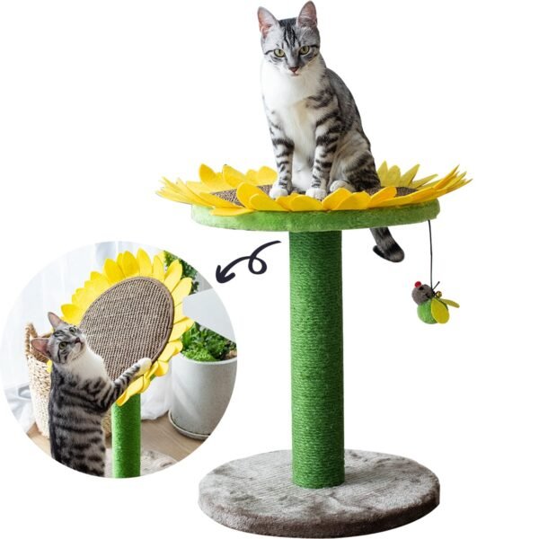 Sunflower Cat Scratcher