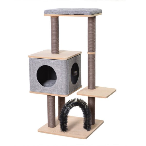 Elevate Minimalistic, Wooden Medium Cat Tower