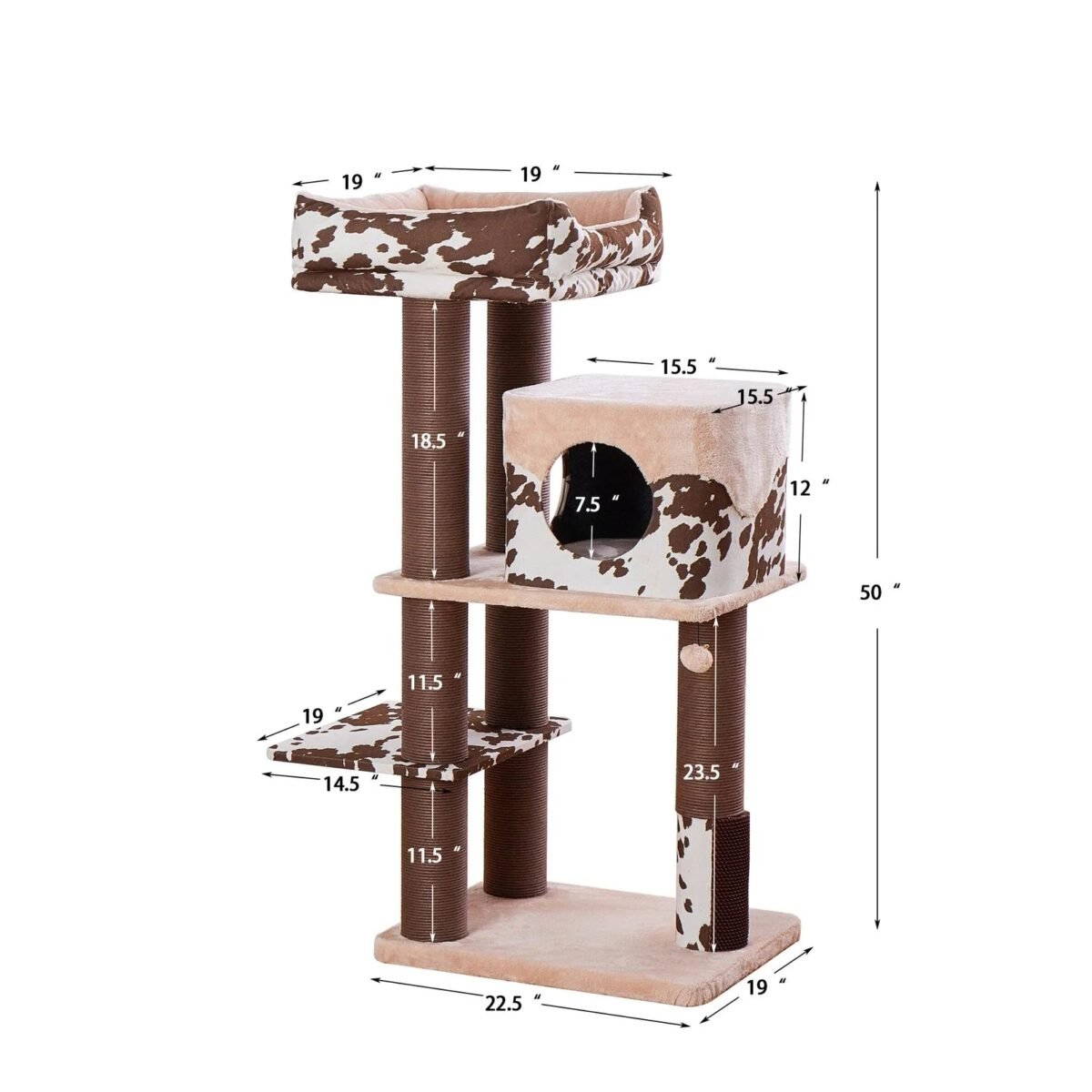 Cowboy Western Style, Rustic Cat Tree - Image 2