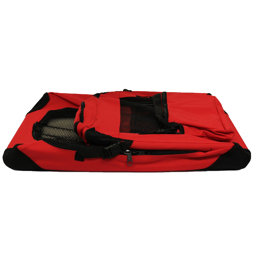 Mool Lightweight Fabric Pet Carrier Crate With Fleece Mat And Food Bag - Image 4